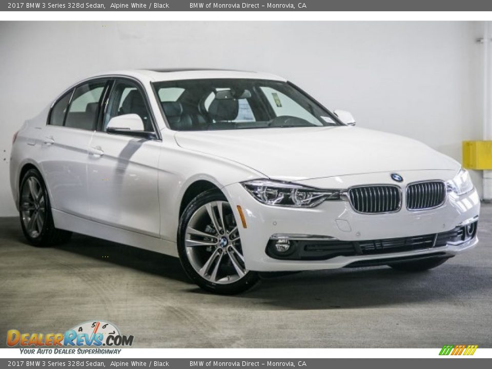 Front 3/4 View of 2017 BMW 3 Series 328d Sedan Photo #12