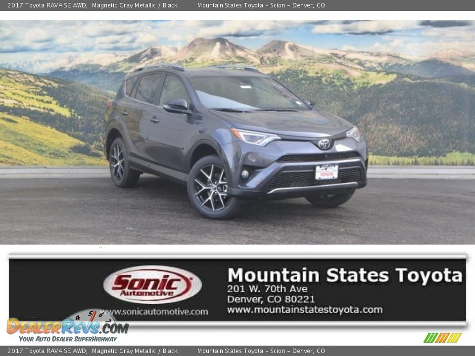 2017 Toyota RAV4 SE AWD Magnetic Gray Metallic / Black Photo #1
