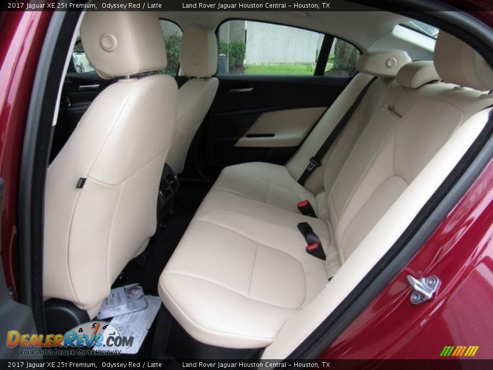 Rear Seat of 2017 Jaguar XE 25t Premium Photo #11