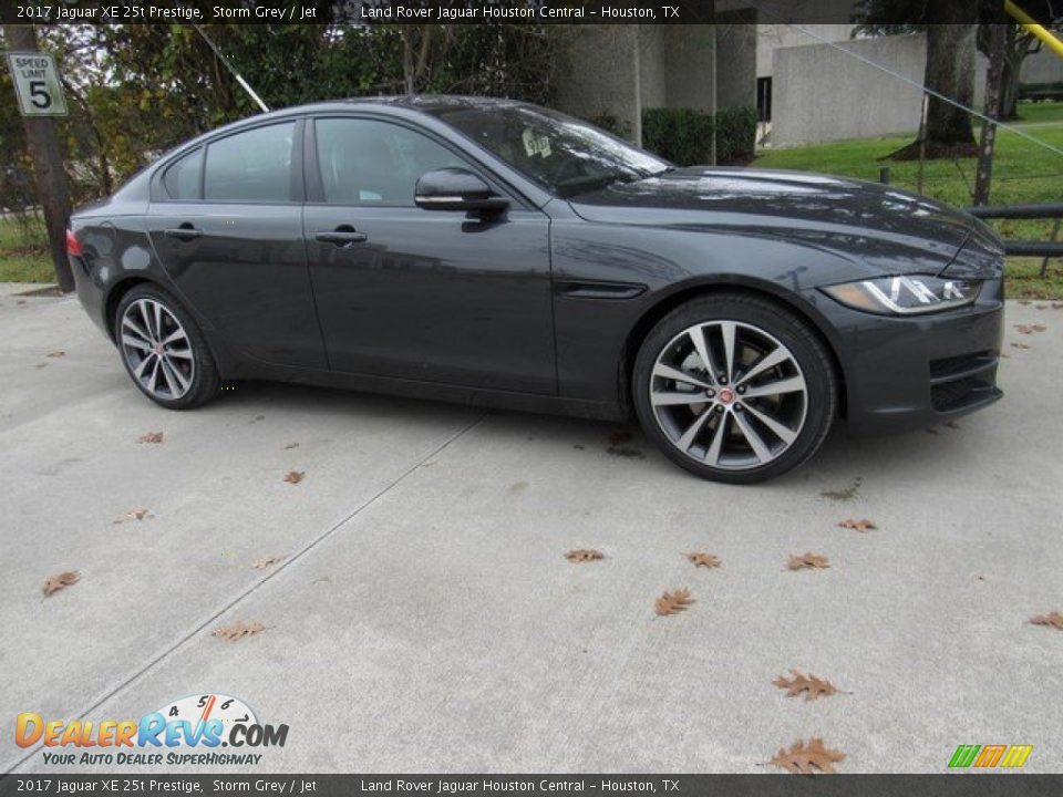 2017 Jaguar XE 25t Prestige Storm Grey / Jet Photo #1