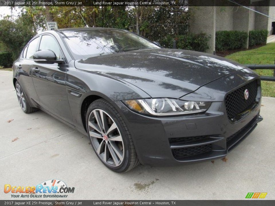 2017 Jaguar XE 25t Prestige Storm Grey / Jet Photo #2