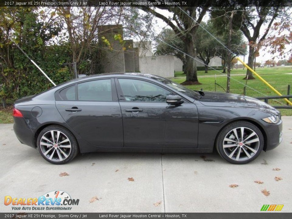 2017 Jaguar XE 25t Prestige Storm Grey / Jet Photo #3