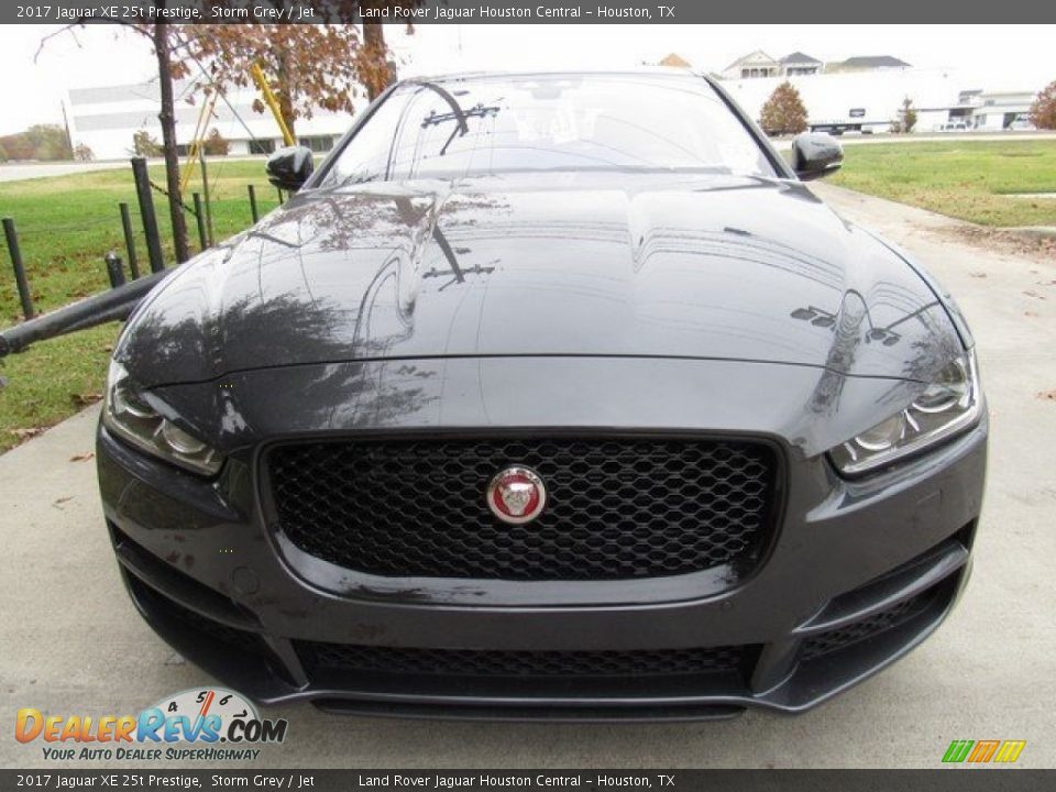 2017 Jaguar XE 25t Prestige Storm Grey / Jet Photo #6