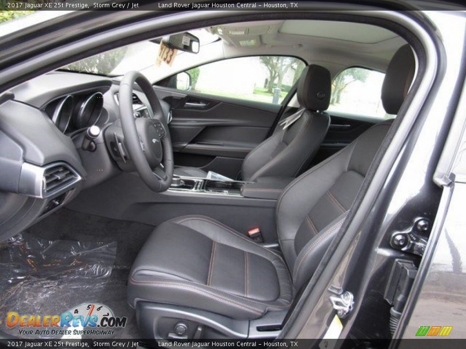 2017 Jaguar XE 25t Prestige Storm Grey / Jet Photo #10
