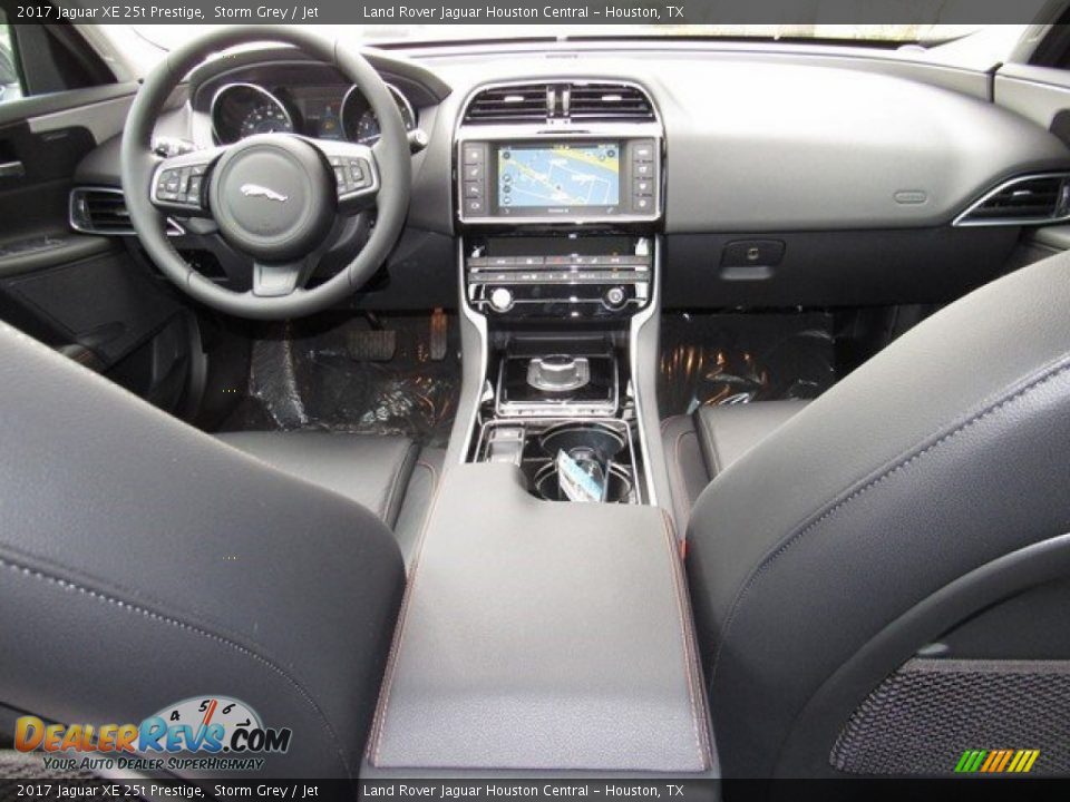 2017 Jaguar XE 25t Prestige Storm Grey / Jet Photo #12