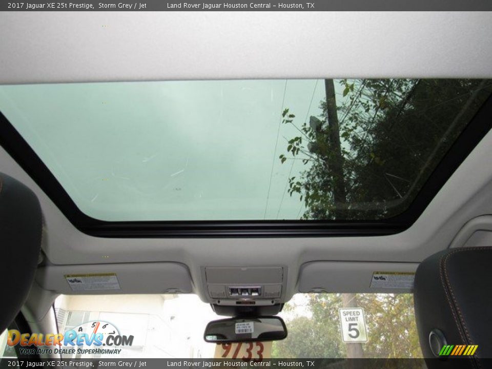 2017 Jaguar XE 25t Prestige Storm Grey / Jet Photo #16