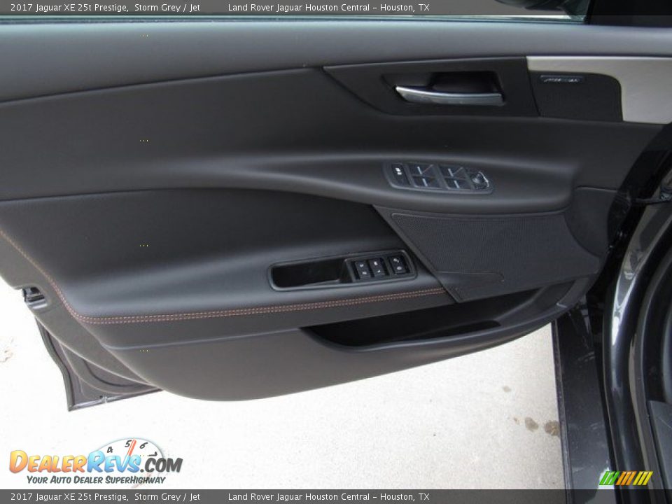 2017 Jaguar XE 25t Prestige Storm Grey / Jet Photo #17