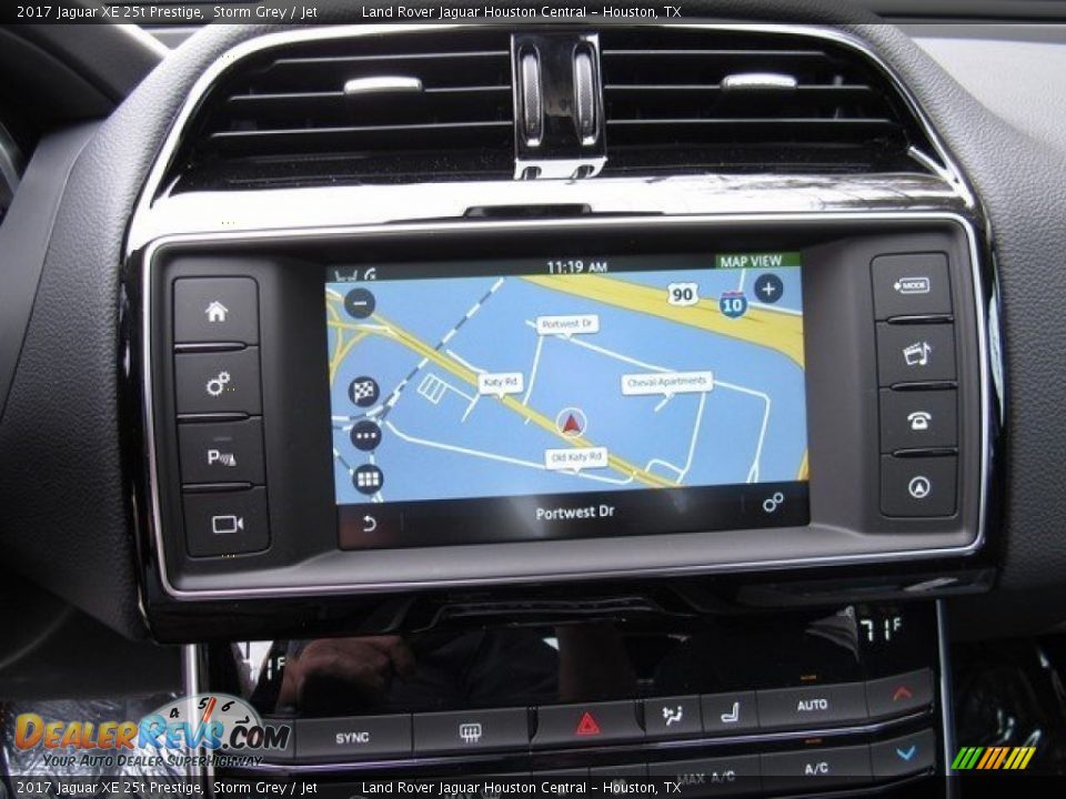 2017 Jaguar XE 25t Prestige Storm Grey / Jet Photo #19