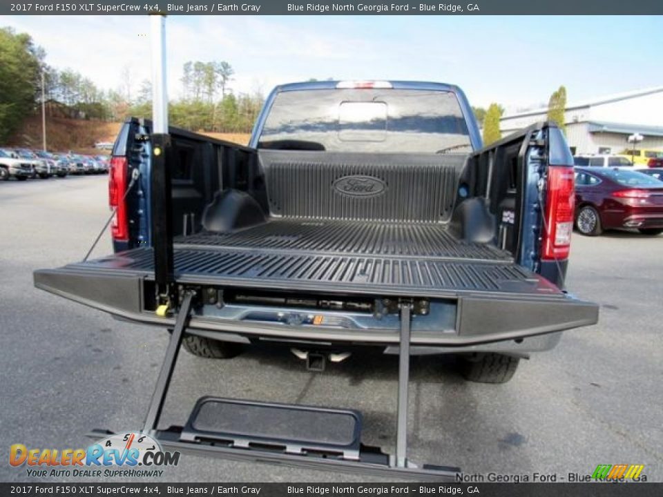 2017 Ford F150 XLT SuperCrew 4x4 Blue Jeans / Earth Gray Photo #15