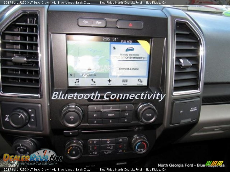 2017 Ford F150 XLT SuperCrew 4x4 Blue Jeans / Earth Gray Photo #20