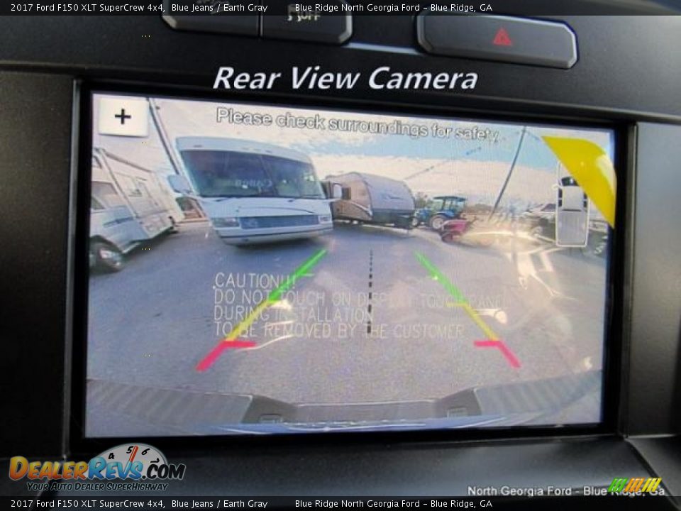 2017 Ford F150 XLT SuperCrew 4x4 Blue Jeans / Earth Gray Photo #23