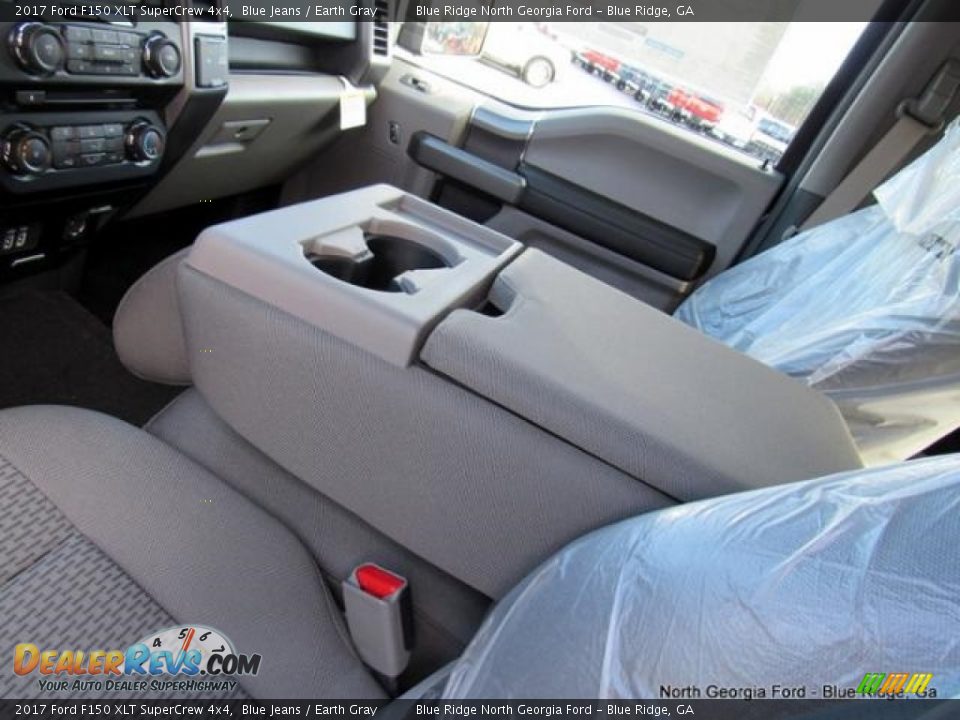 2017 Ford F150 XLT SuperCrew 4x4 Blue Jeans / Earth Gray Photo #27