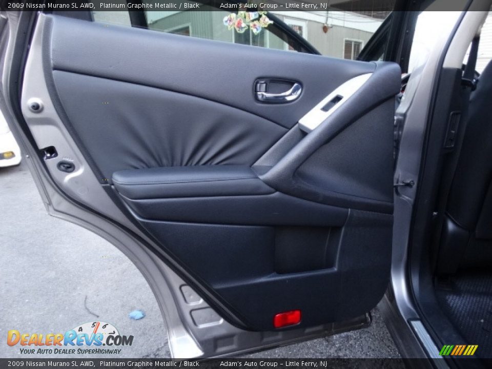 2009 Nissan Murano SL AWD Platinum Graphite Metallic / Black Photo #10