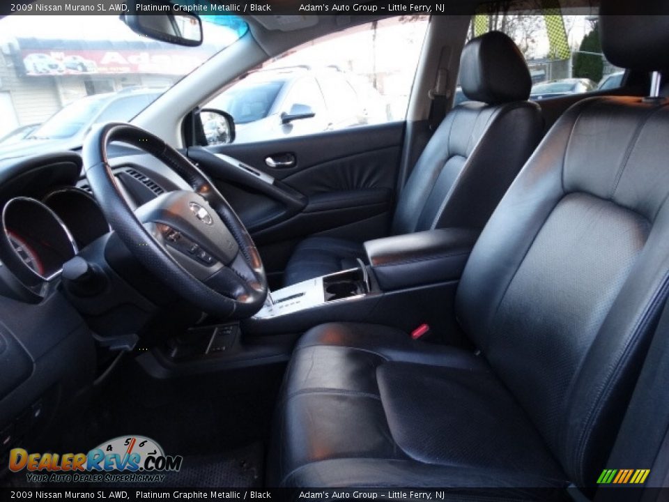 2009 Nissan Murano SL AWD Platinum Graphite Metallic / Black Photo #13