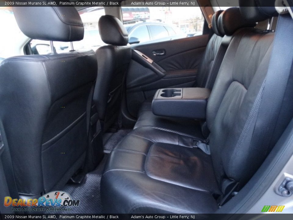 2009 Nissan Murano SL AWD Platinum Graphite Metallic / Black Photo #14
