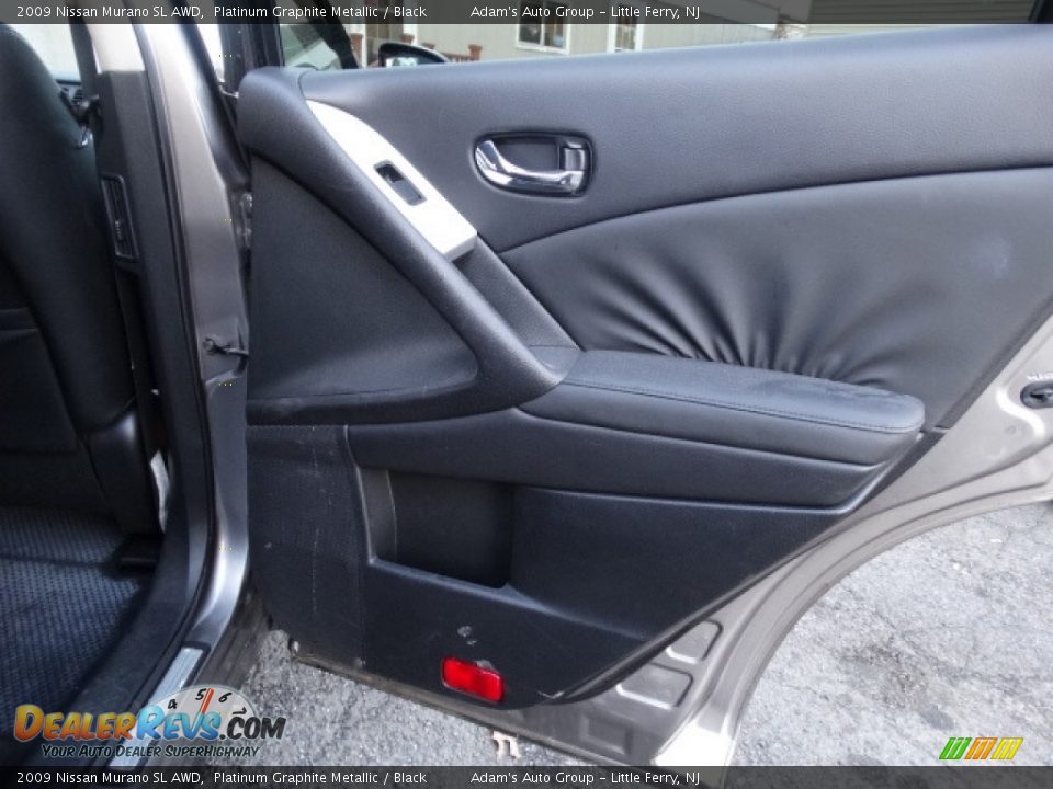 2009 Nissan Murano SL AWD Platinum Graphite Metallic / Black Photo #15