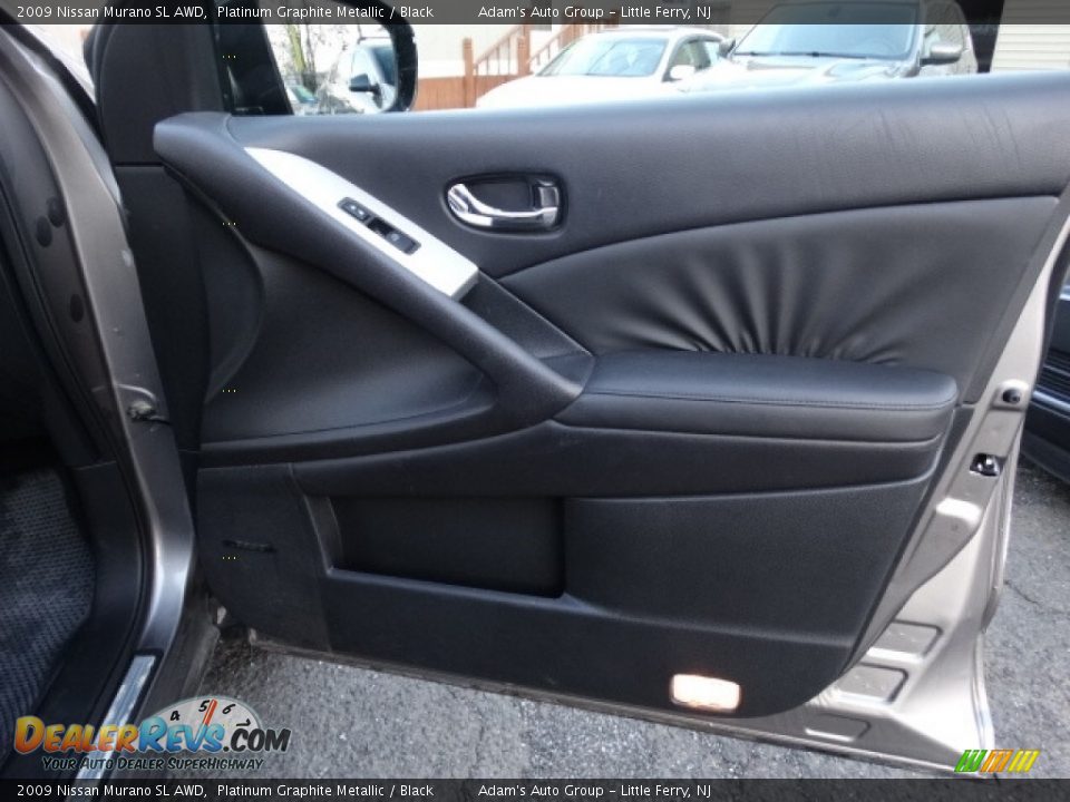 2009 Nissan Murano SL AWD Platinum Graphite Metallic / Black Photo #18