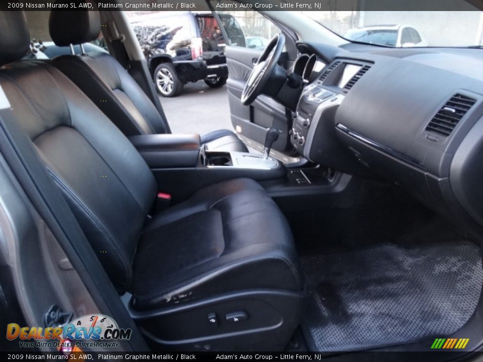 2009 Nissan Murano SL AWD Platinum Graphite Metallic / Black Photo #20