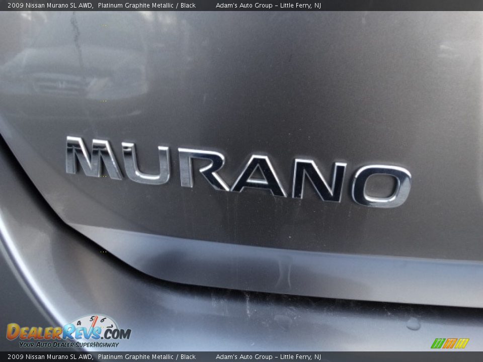 2009 Nissan Murano SL AWD Platinum Graphite Metallic / Black Photo #23