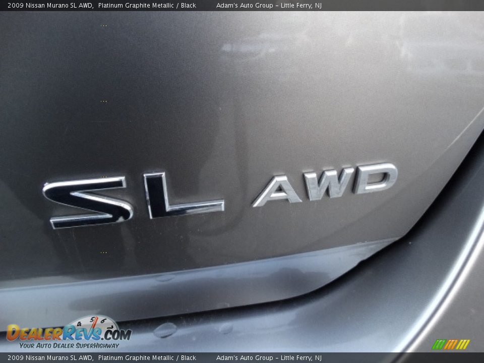 2009 Nissan Murano SL AWD Platinum Graphite Metallic / Black Photo #24