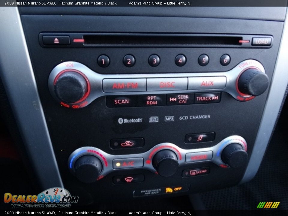 2009 Nissan Murano SL AWD Platinum Graphite Metallic / Black Photo #26