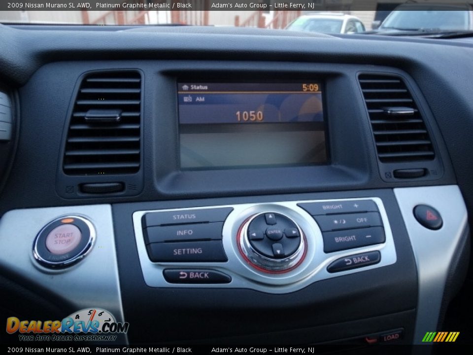 2009 Nissan Murano SL AWD Platinum Graphite Metallic / Black Photo #27