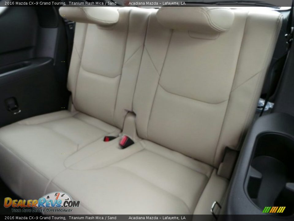 2016 Mazda CX-9 Grand Touring Titanium Flash Mica / Sand Photo #14
