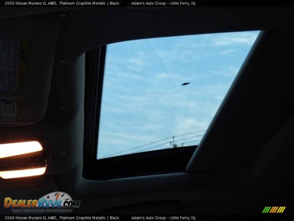 2009 Nissan Murano SL AWD Platinum Graphite Metallic / Black Photo #30