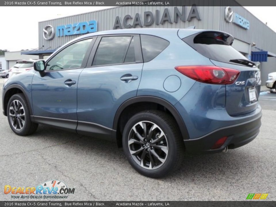 2016 Mazda CX-5 Grand Touring Blue Reflex Mica / Black Photo #2