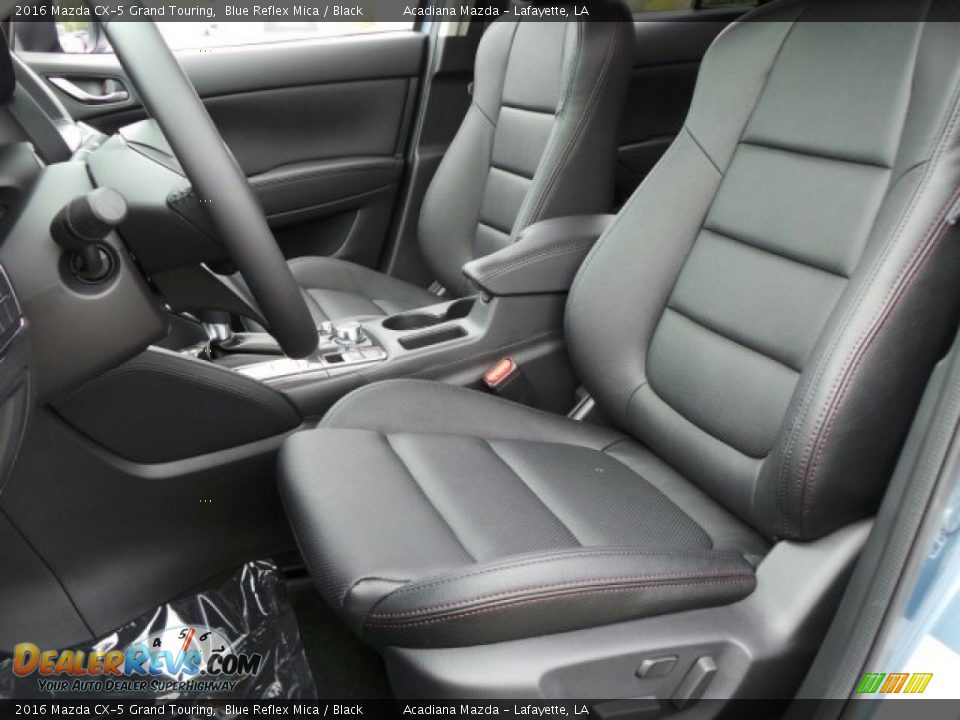 2016 Mazda CX-5 Grand Touring Blue Reflex Mica / Black Photo #6