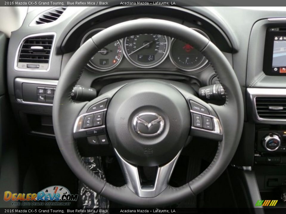 2016 Mazda CX-5 Grand Touring Blue Reflex Mica / Black Photo #7