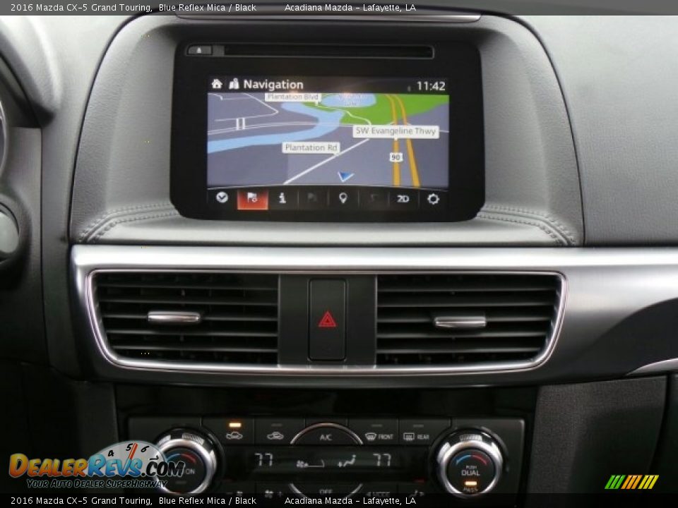 2016 Mazda CX-5 Grand Touring Blue Reflex Mica / Black Photo #8