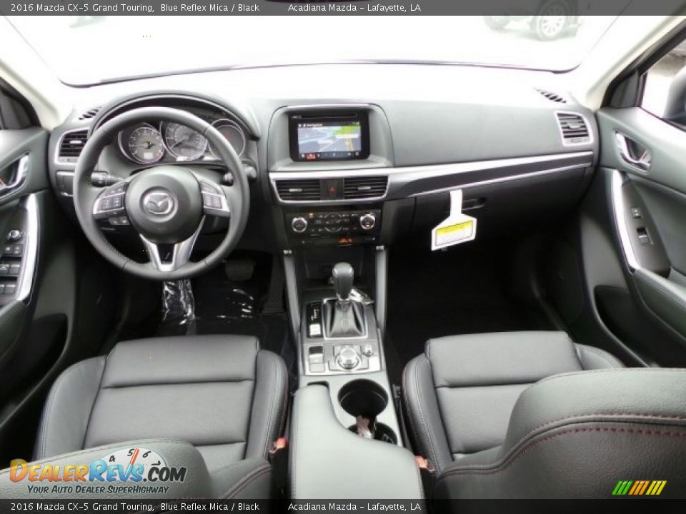 2016 Mazda CX-5 Grand Touring Blue Reflex Mica / Black Photo #10
