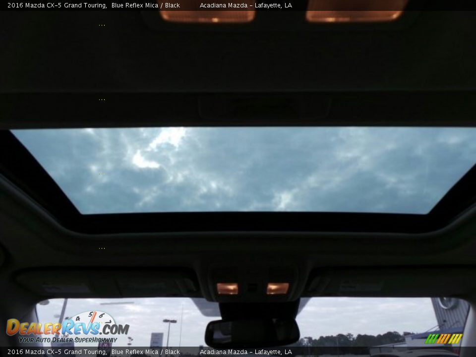 2016 Mazda CX-5 Grand Touring Blue Reflex Mica / Black Photo #11