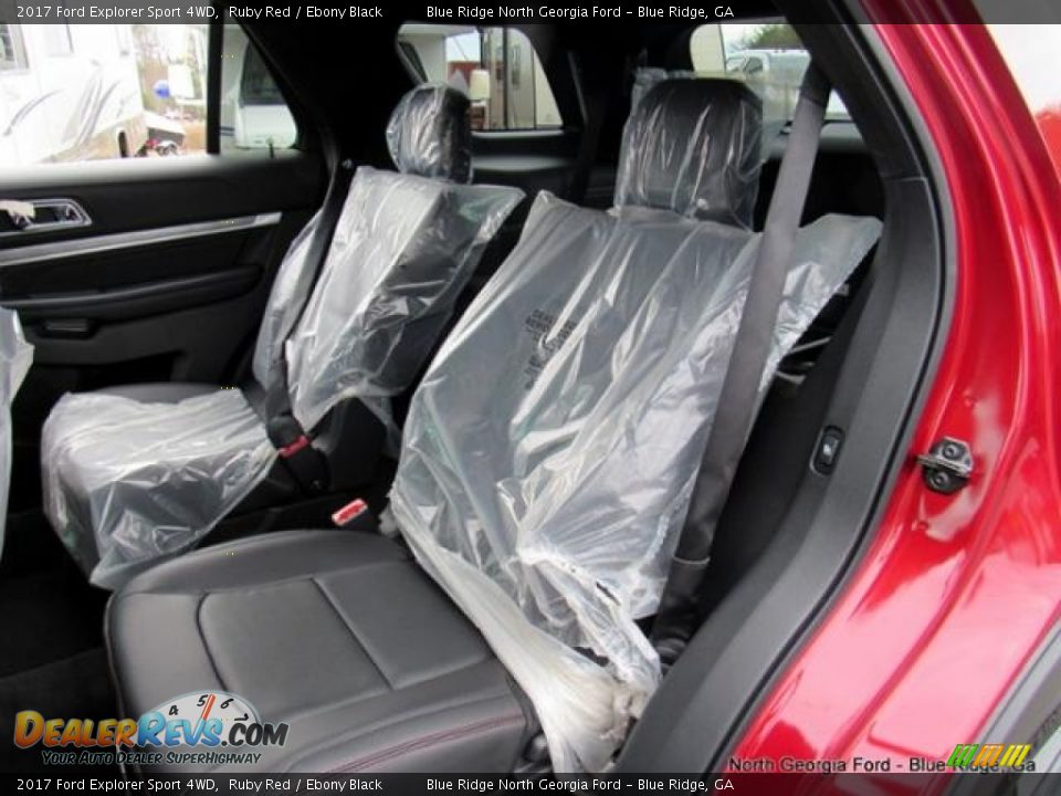 2017 Ford Explorer Sport 4WD Ruby Red / Ebony Black Photo #13