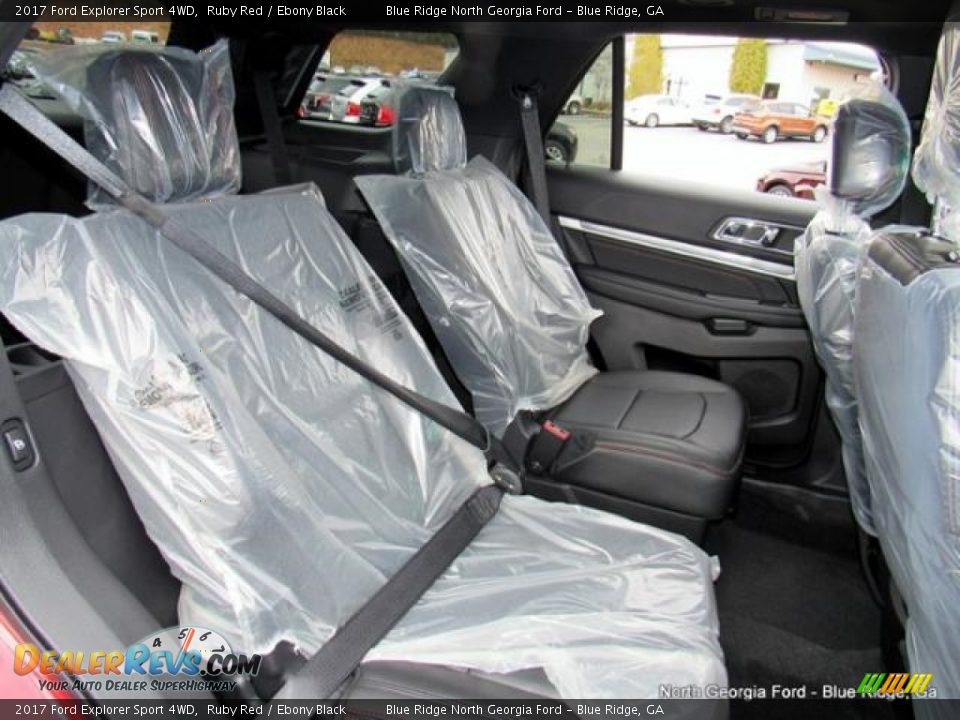 2017 Ford Explorer Sport 4WD Ruby Red / Ebony Black Photo #14