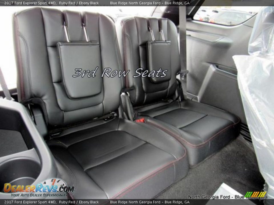 2017 Ford Explorer Sport 4WD Ruby Red / Ebony Black Photo #15