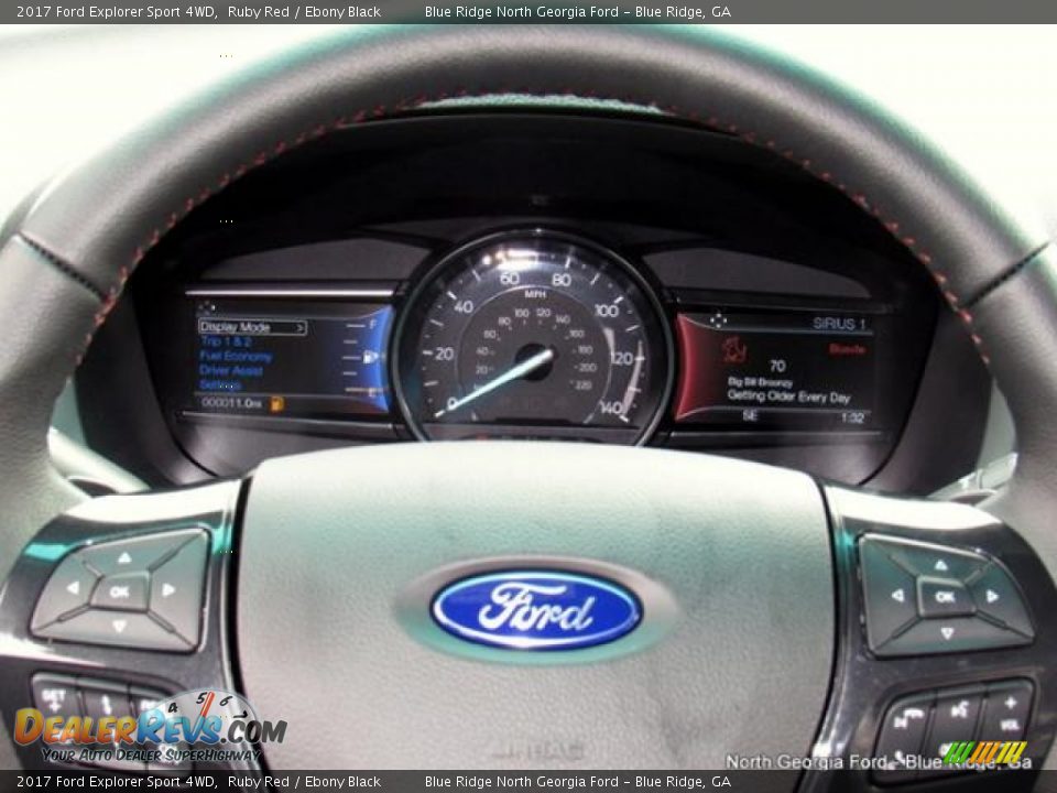 2017 Ford Explorer Sport 4WD Ruby Red / Ebony Black Photo #20