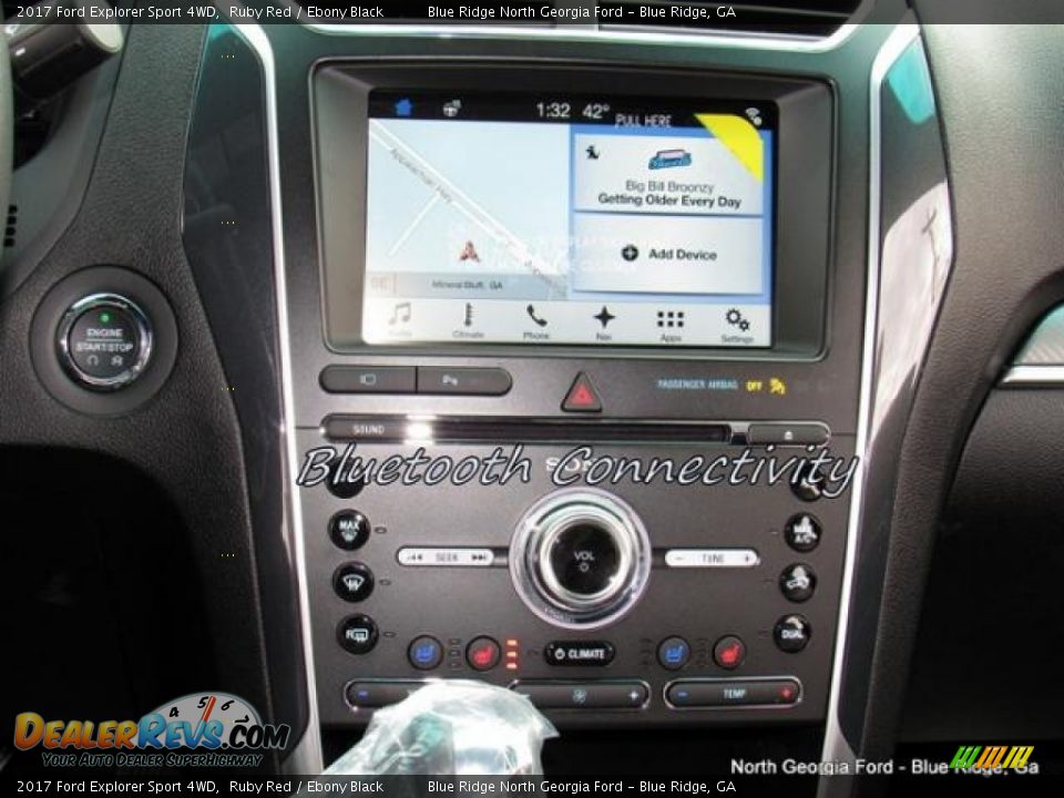 2017 Ford Explorer Sport 4WD Ruby Red / Ebony Black Photo #21