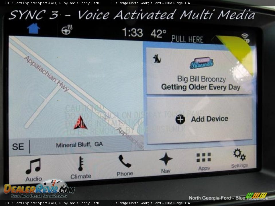 2017 Ford Explorer Sport 4WD Ruby Red / Ebony Black Photo #22