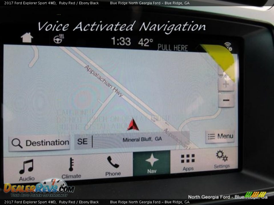 2017 Ford Explorer Sport 4WD Ruby Red / Ebony Black Photo #23