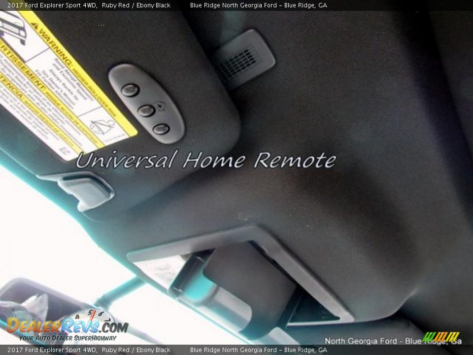 2017 Ford Explorer Sport 4WD Ruby Red / Ebony Black Photo #27