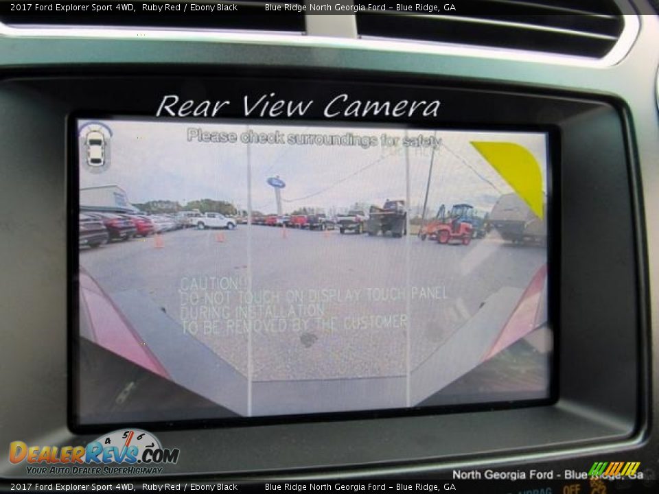 2017 Ford Explorer Sport 4WD Ruby Red / Ebony Black Photo #28