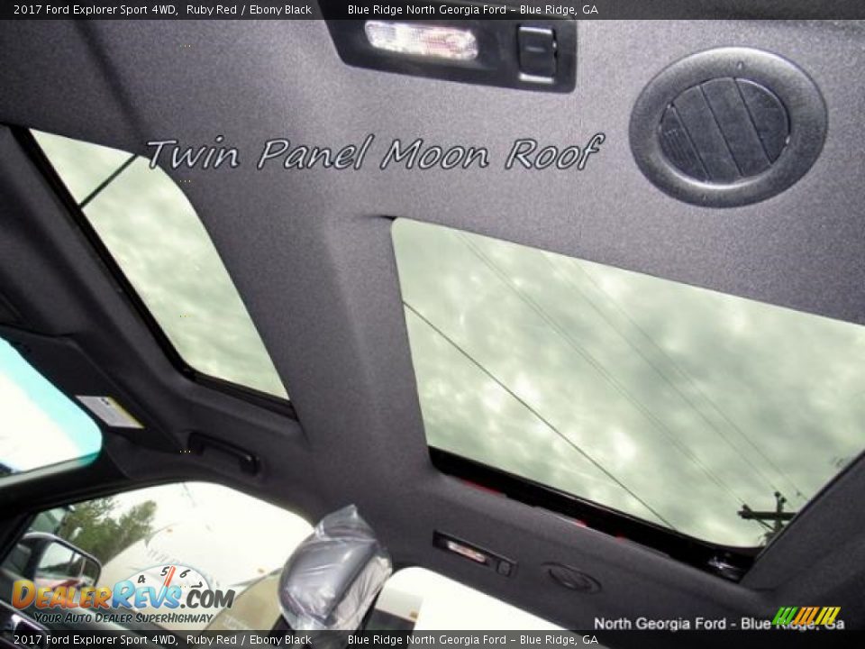 2017 Ford Explorer Sport 4WD Ruby Red / Ebony Black Photo #29