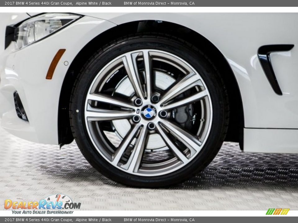 2017 BMW 4 Series 440i Gran Coupe Alpine White / Black Photo #9