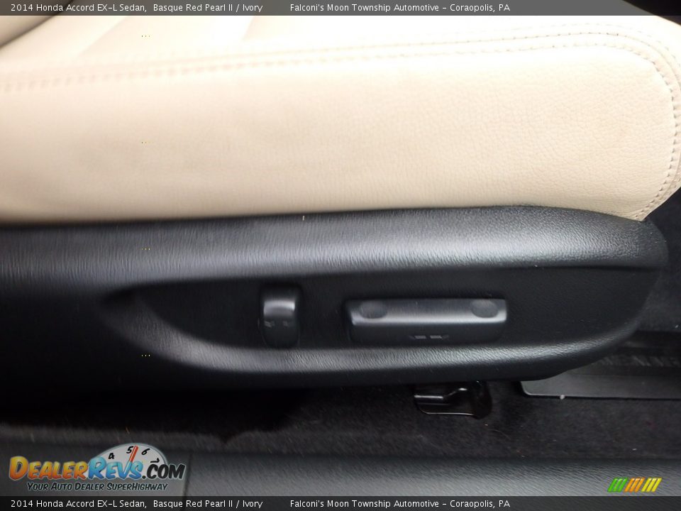 2014 Honda Accord EX-L Sedan Basque Red Pearl II / Ivory Photo #13