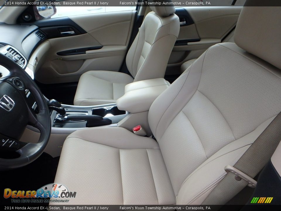 2014 Honda Accord EX-L Sedan Basque Red Pearl II / Ivory Photo #15