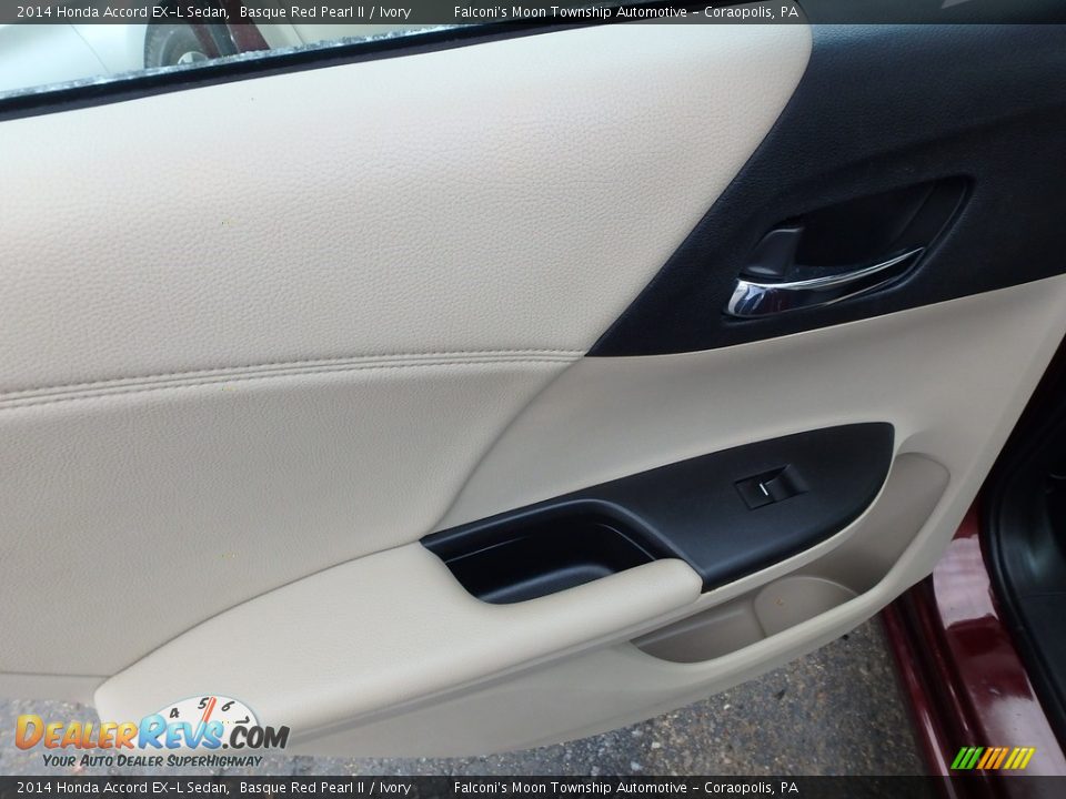 2014 Honda Accord EX-L Sedan Basque Red Pearl II / Ivory Photo #18