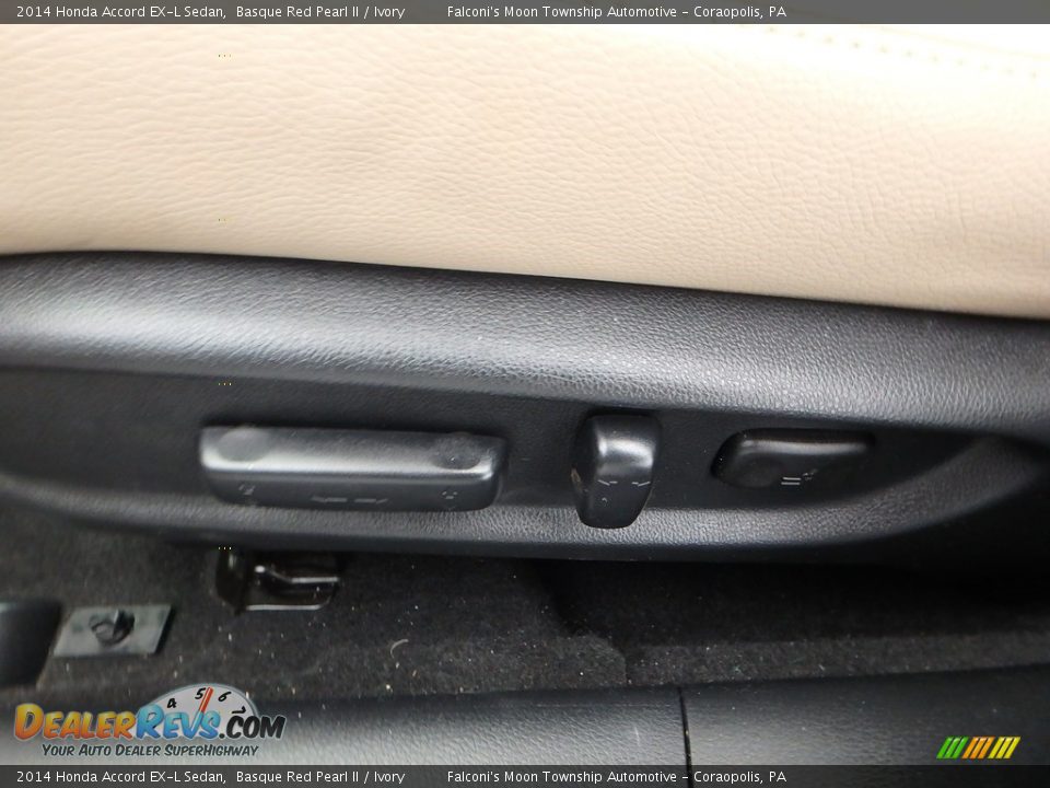 2014 Honda Accord EX-L Sedan Basque Red Pearl II / Ivory Photo #21