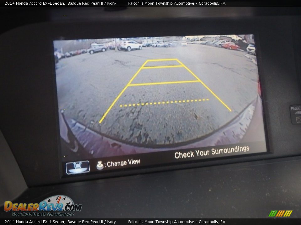 2014 Honda Accord EX-L Sedan Basque Red Pearl II / Ivory Photo #25